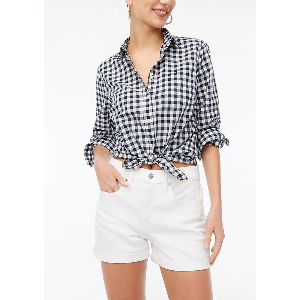 NWT J. Crew Classic Denim Short 30 White Jean BP277 J.Crew Women's